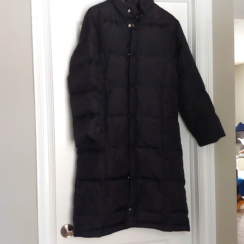 Black Long Puffer Parka ❄️ Down & Feather